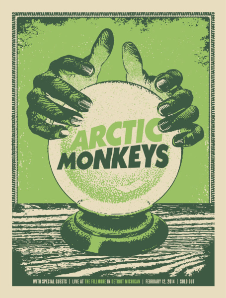 Плакат Постер Arctic Monkeys