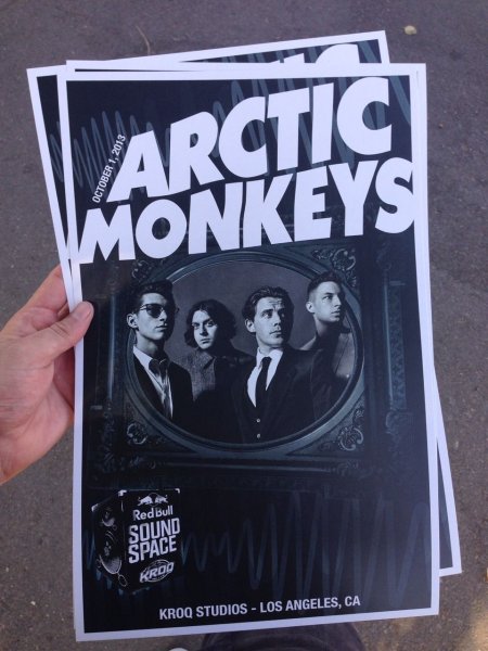 Постер группы Arctic Monkeys