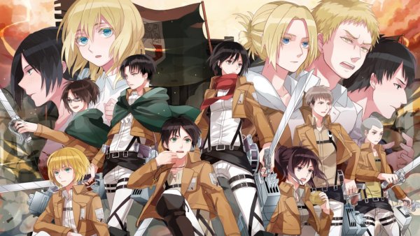 Семья Саши брауз атака титанов