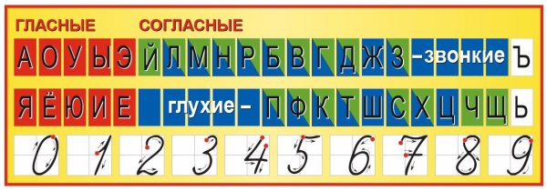 Алфавит гласные и согласные