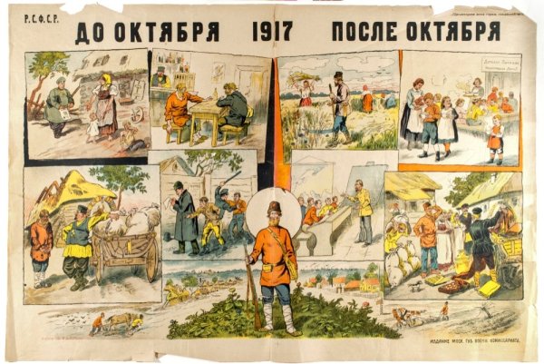 Революционные агитационные плакаты