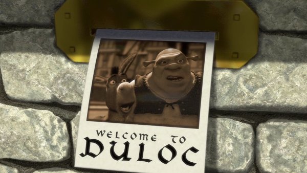 Болото Шрека табличка