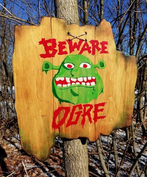 Шрек Beware Ogre