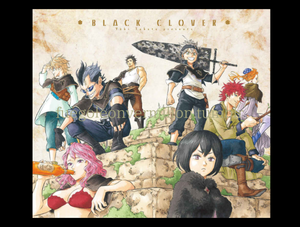 Чёрный Клевер Аста и юно