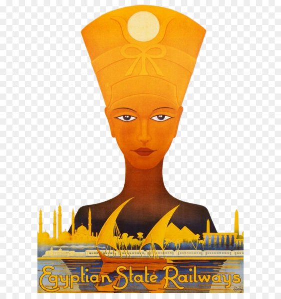 Плакат Египетская Нефертити