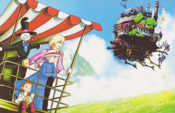 Аниме Хаяо Миядзаки Ходячий замок Хаула