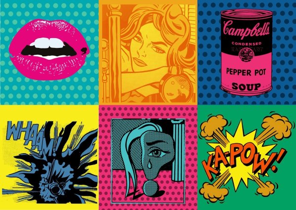 Упаковка в стиле Pop-Art