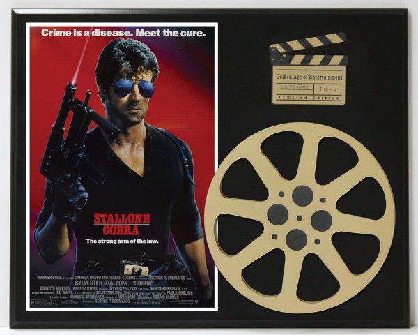 Плакат Кобра Сталлоне