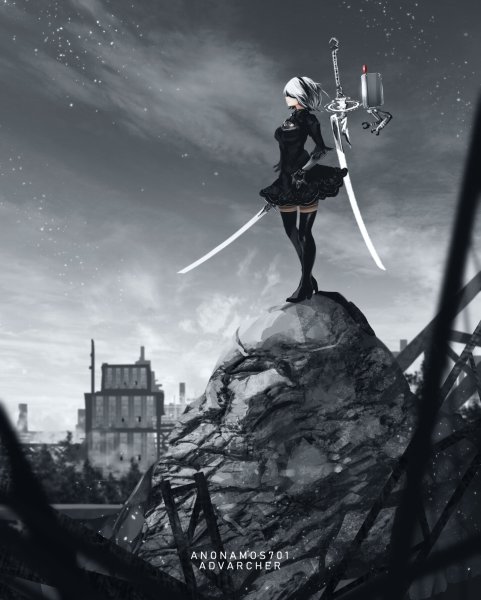 NIER Automata Грюн