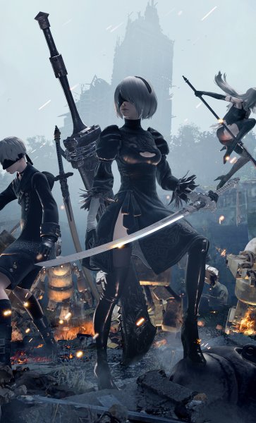 NIER Automata игра