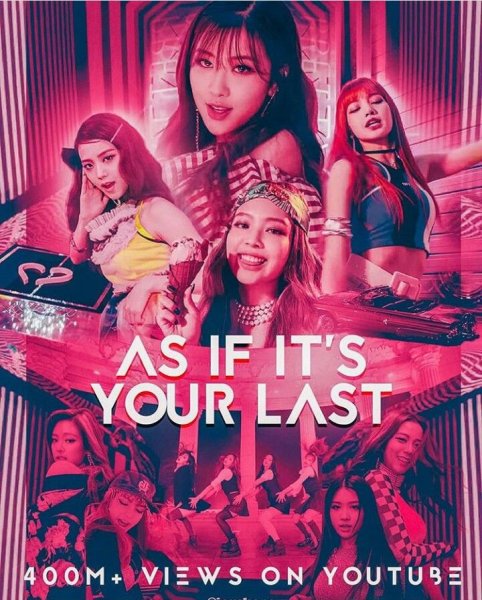 Группа BLACKPINK постеры