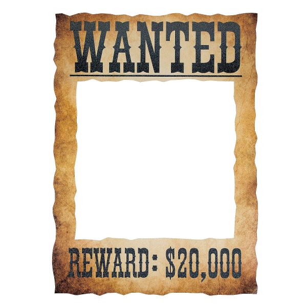 Табличка wanted