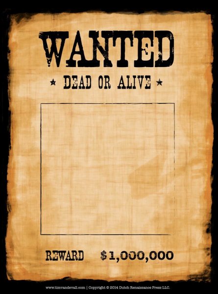 Плакат wanted