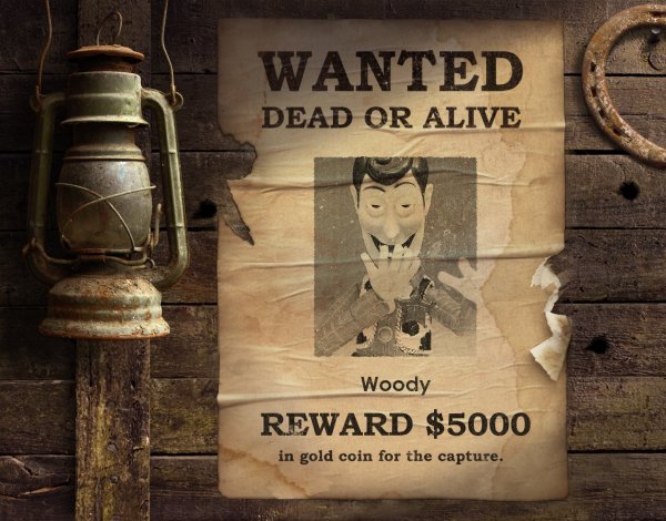 Плакат розыска