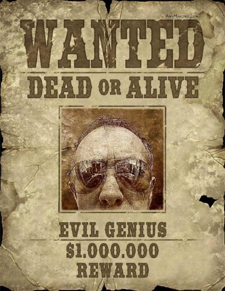 Плакаты в стиле wanted