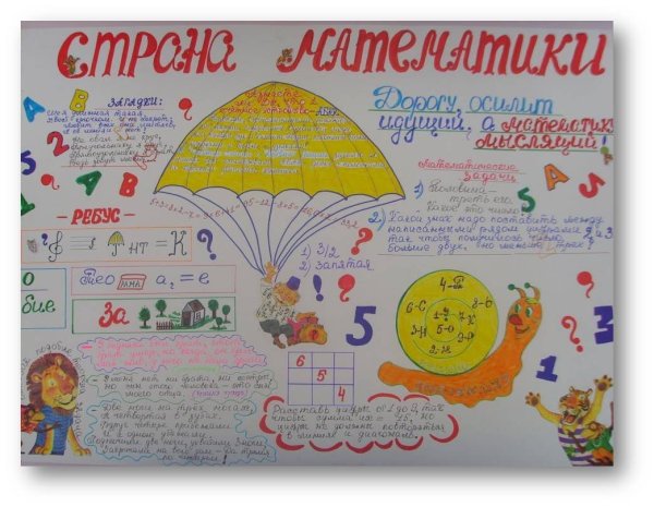 Математическая стенгазета