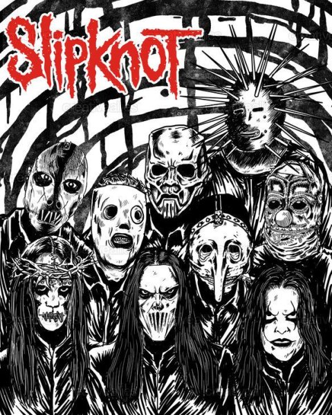 Slipknot плакаты из журнала