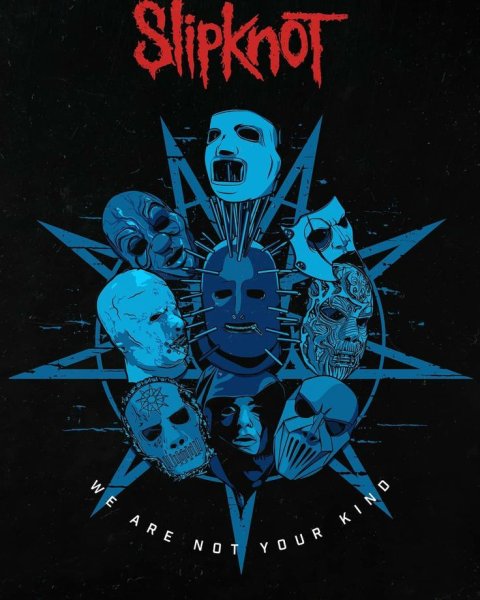 Слипкнот группа Постер