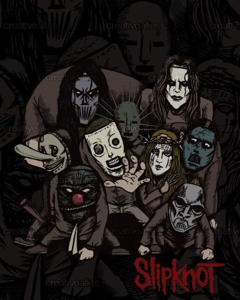 Слипкнот плакаты и постеры