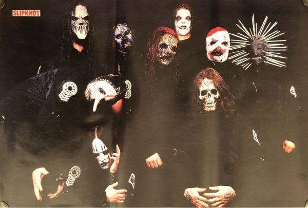 Слипкнот группа Постер