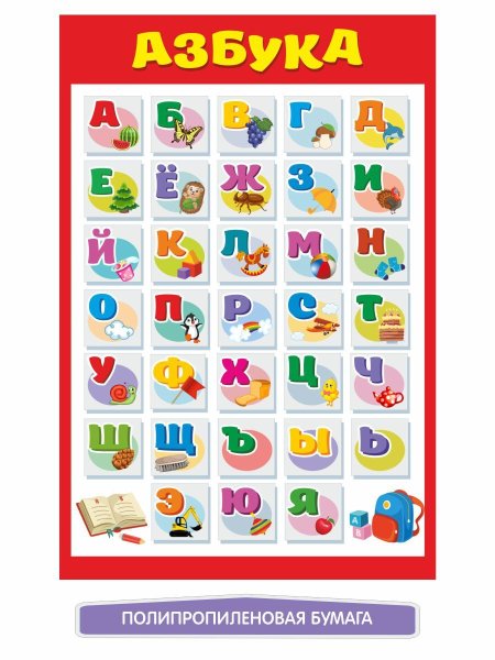Плакат. Азбука