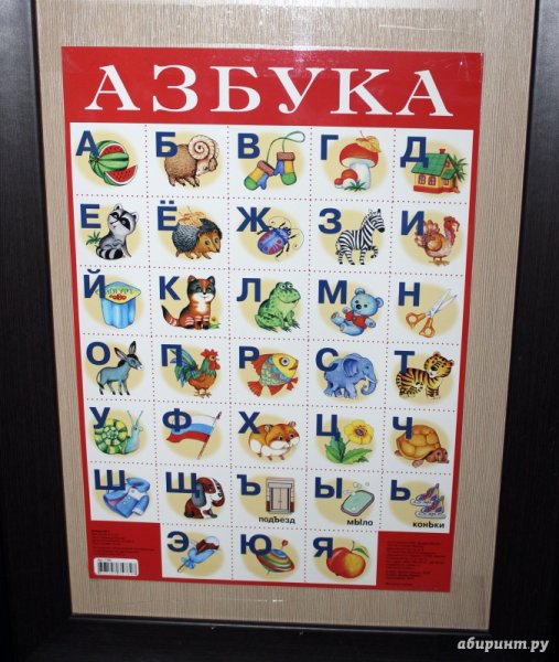 Плакат. Азбука