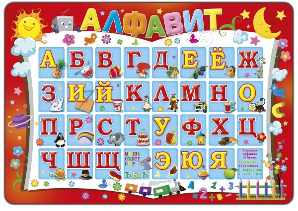 Алфавит русский для детей