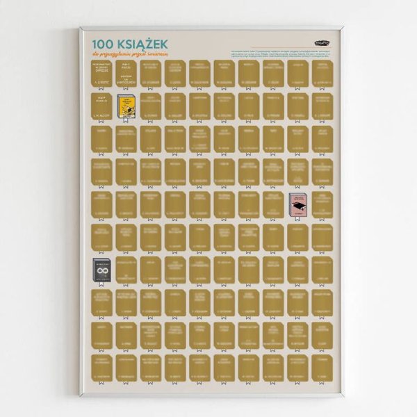 100 Книг скретч