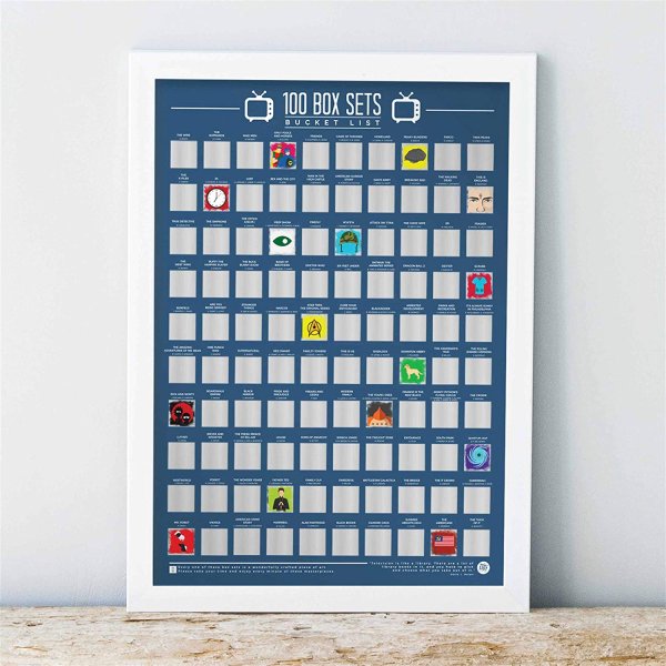 Скретч-Постер 100 вещей