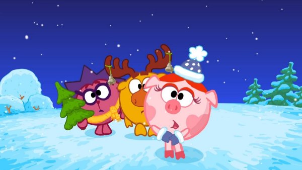 Смешарики операция дед Мороз