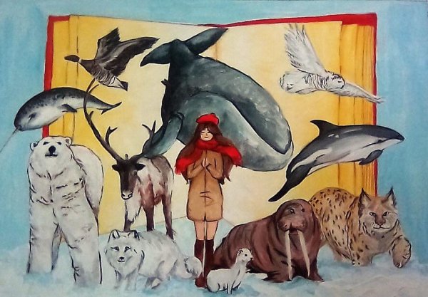 Красная книга глазами детей