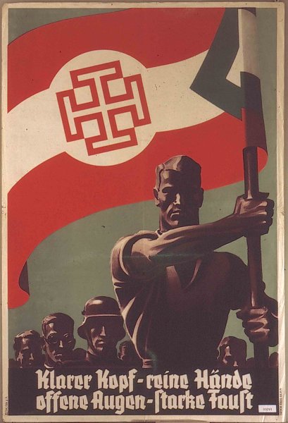Плакаты австрийской нацистские