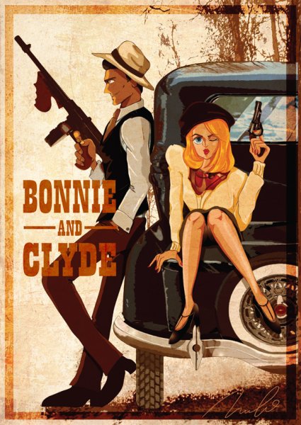 Рекламные плакаты в винтажном стиле