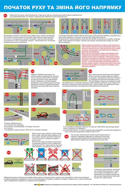 Плакат школа вождения