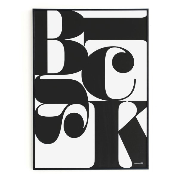 Постер "черно-белое"