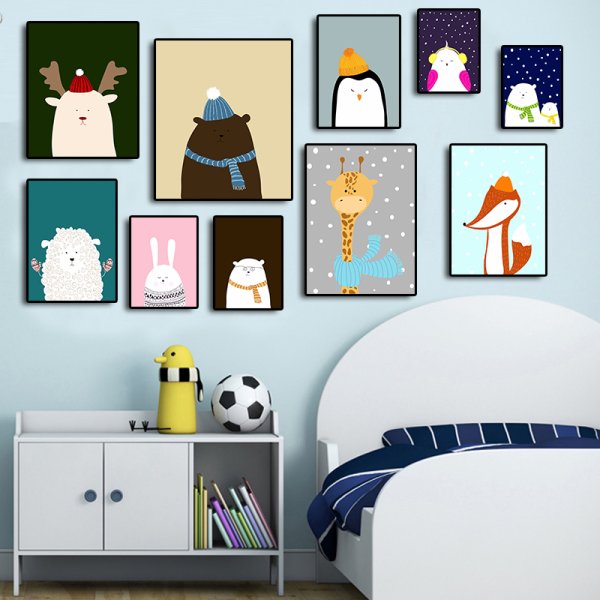 Стильные постеры в детскую
