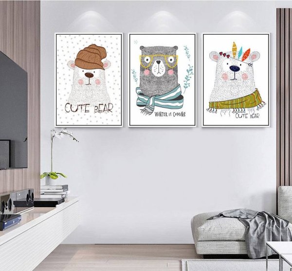 Постеры для интерьера детской комнаты