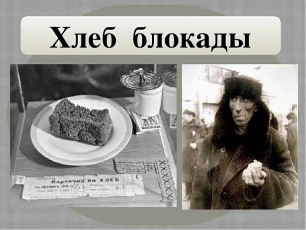Блокадный хлеб Ленинграда