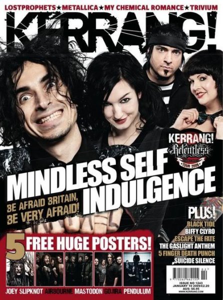 Группа Mindless self Indulgence 2021