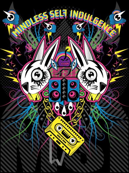 Группа Mindless self Indulgence Постер