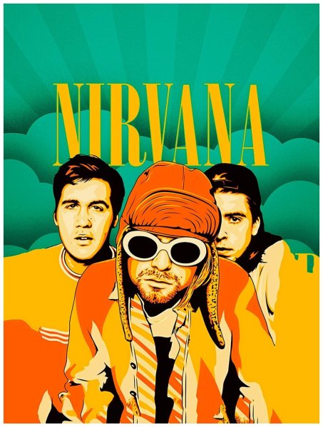 Постеры на стену Нирвана