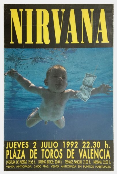 Группа Nirvana постеры