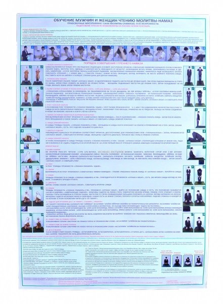 Обучающий коврик для намаза