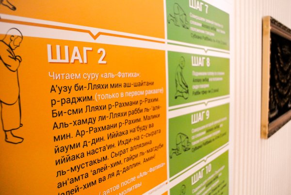 Намаз плакат обучающий