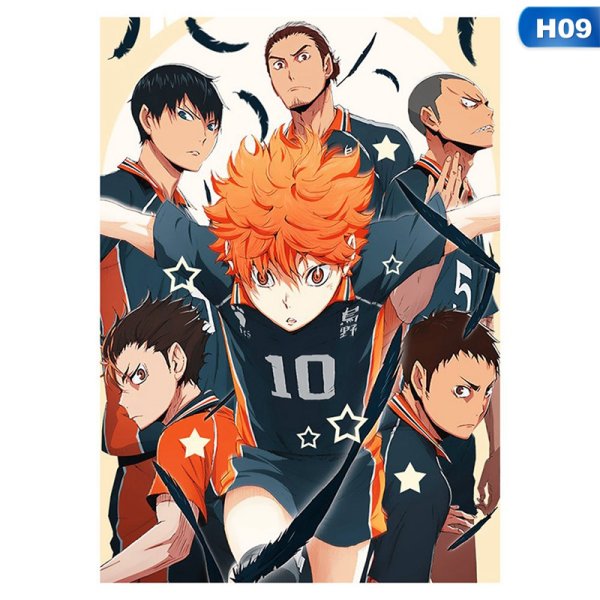 Волейбол плакат хайкью