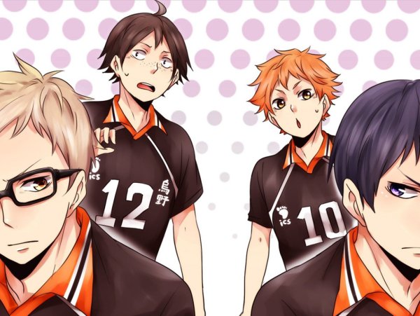 Волейбол Haikyuu Постер