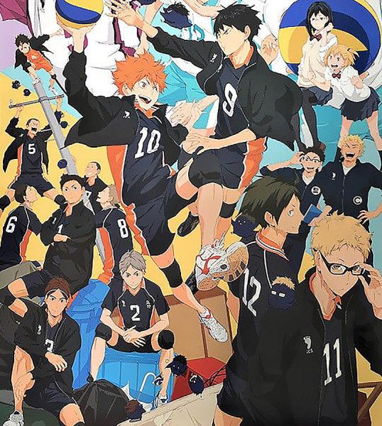 Волейбол аниме Карасуно