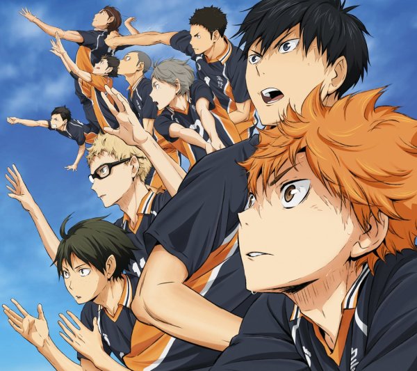 Аниме волейбол Haikyuu