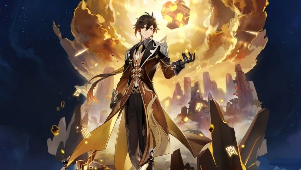 Карточки персонажей Геншин Импакт