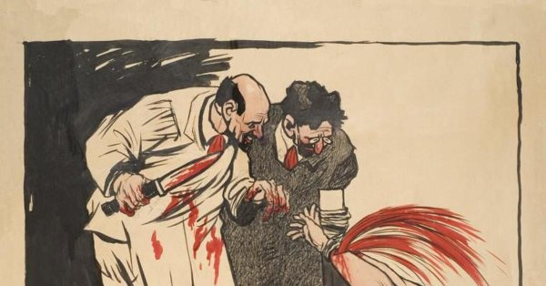 Белогвардейские плакаты гражданской войны 1917-1922